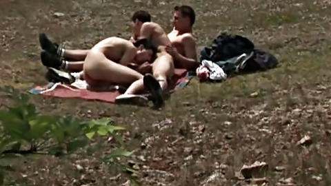 nude men outdoors